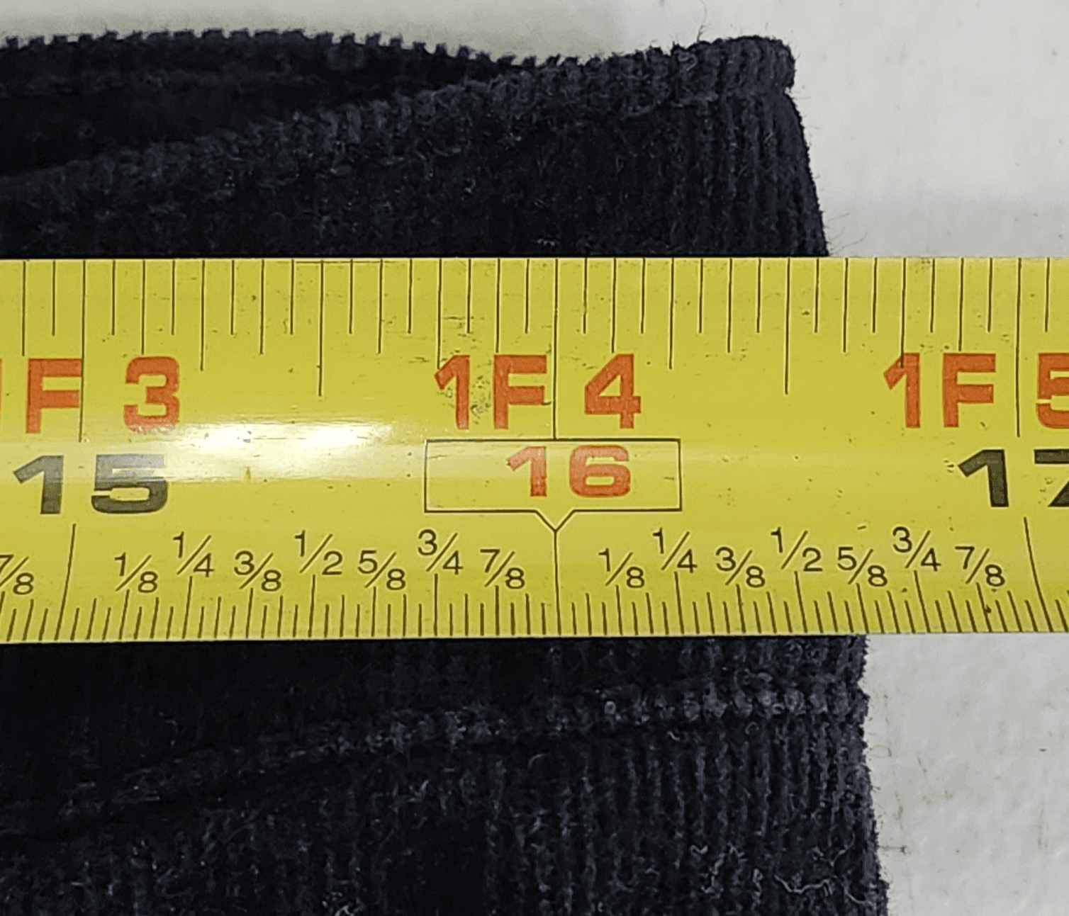 Tommy Hilfiger Women's 10 High Rise Straight Leg Corduroy Pants Black Y2K Retro - Thumbnail 2