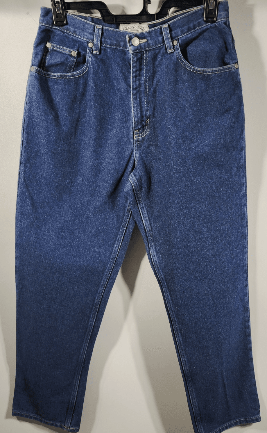 St John's Bay Women's Jeans Size 14P Classic Fit Blue Denim High Rise - Thumbnail 5