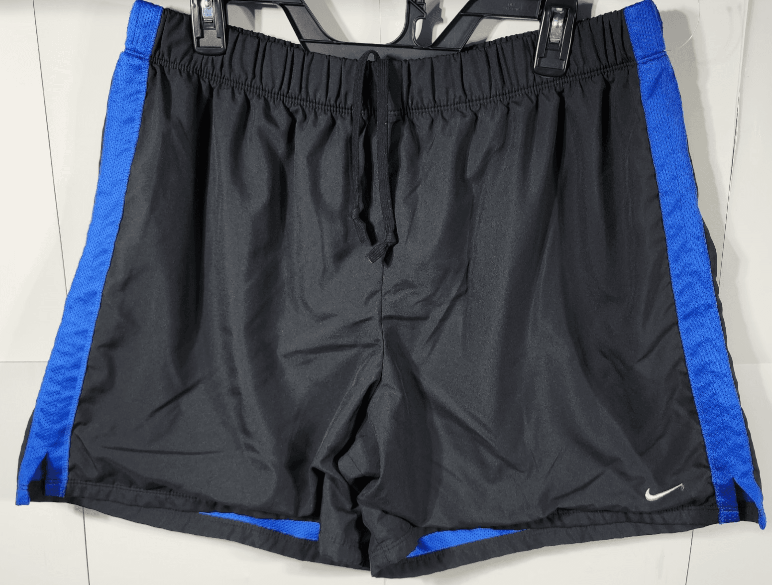 Vintage Nike Mens XLarge Color Block Travis Scott Mini Swoosh Above Knee Shorts - Thumbnail 5