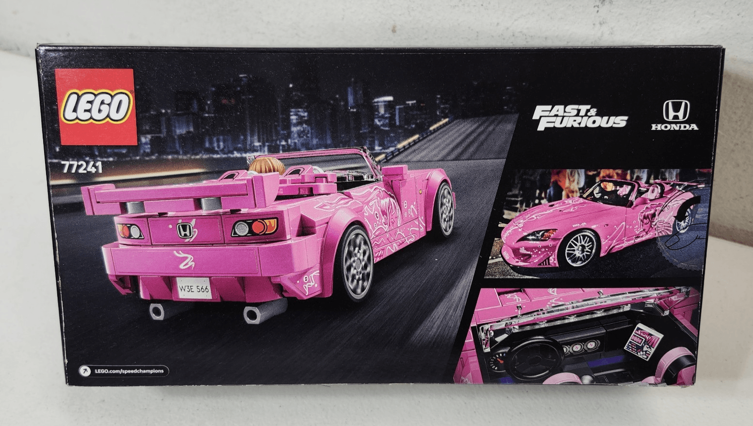 Lego 77241 Speed Champions Honda S2000 Fast & Furious Car Toy Vehicle NEW - Thumbnail 6