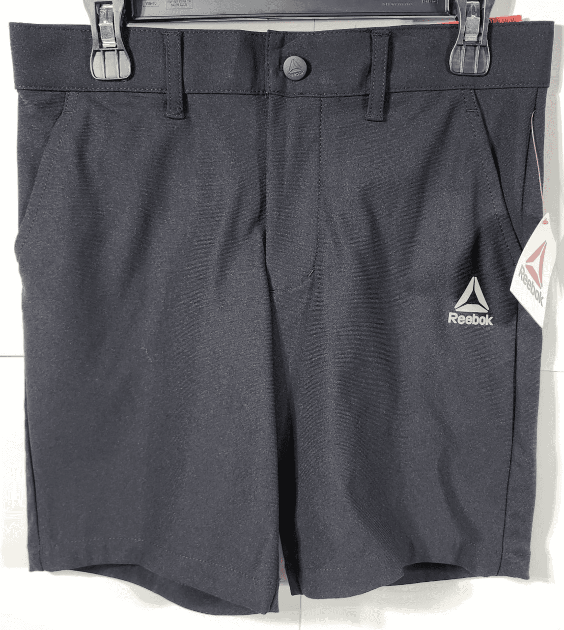 Reebok Boys Shorts Black Size Medium With Pockets NEW - Thumbnail 5