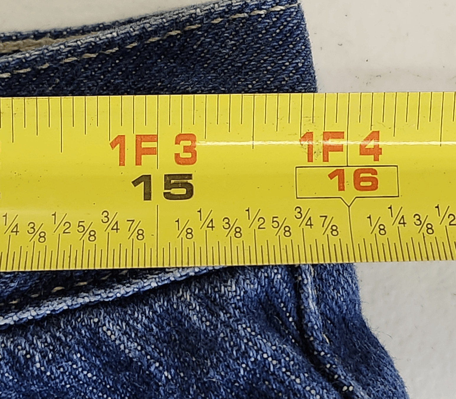 St John's Bay Women's Jeans Size 14P Classic Fit Blue Denim High Rise - Thumbnail 2