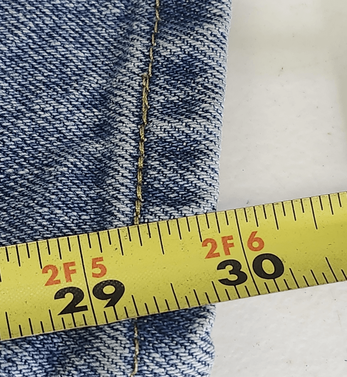 Wrangler Men's Regular Straight Fit Jeans Size 44 X 30 Blue Denim Pants - Thumbnail 3