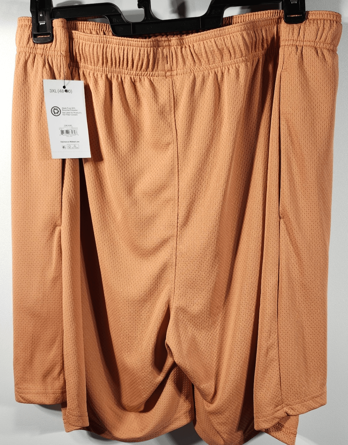 Athletic Works Men's 3XL Shorts Elastic Waist Stretch 9" Inseam w/ Pockets NEW - Thumbnail 6