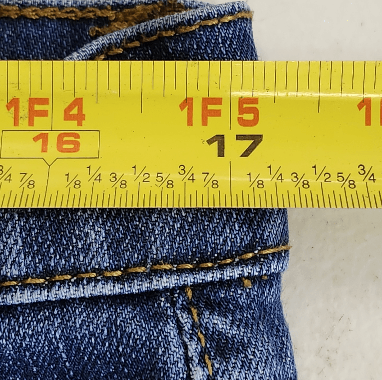 RSQ Slim Straight Jeans Size 33x30 Men's Mid Rise Blue Denim - Thumbnail 2