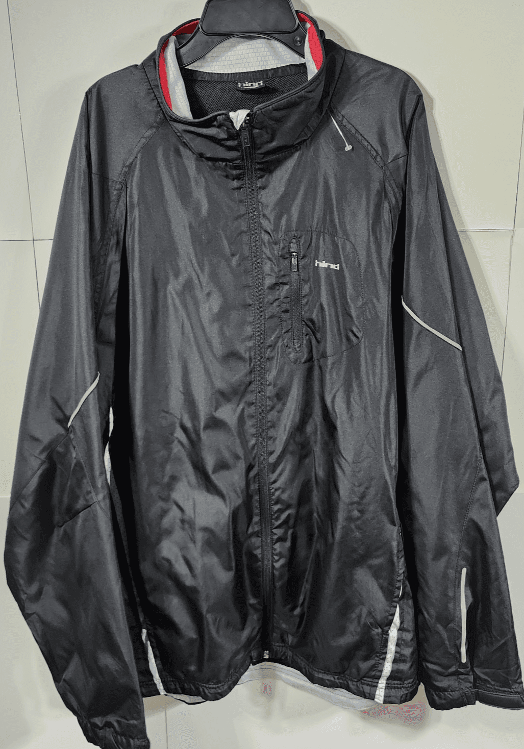 Hind Men’s Jacket Size XL Black Full-Zip W/ Pockets Lightweight Long Sleeve - Thumbnail 6