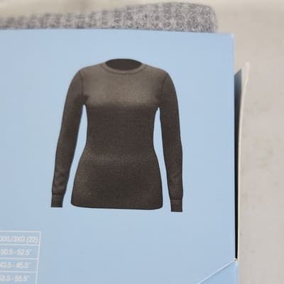 Fruit of the Loom Women's M Crew Shirt Top Moisture Wicking Soft Gray NEW - Thumbnail 7