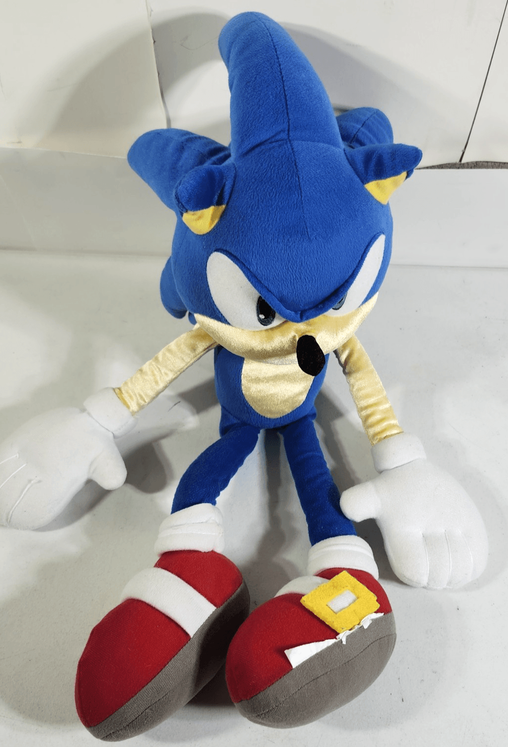 Large 24" GE Sonic the Hedgehog Plush Doll Great Eastern Stuffed Toy - Thumbnail 2