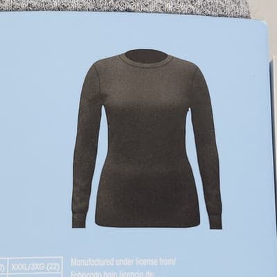 Fruit of the Loom Women's XL Crew Shirt Top Moisture Wicking Soft Gray NEW - Thumbnail 7