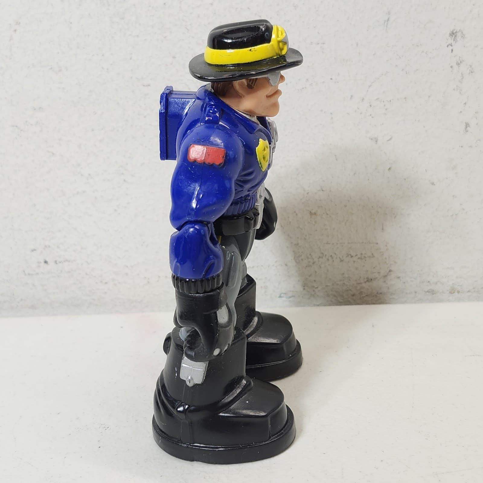 Rescue Heroes Willy Stop Police Officer Action Figure Toy 6" Fisher Price - Thumbnail 6