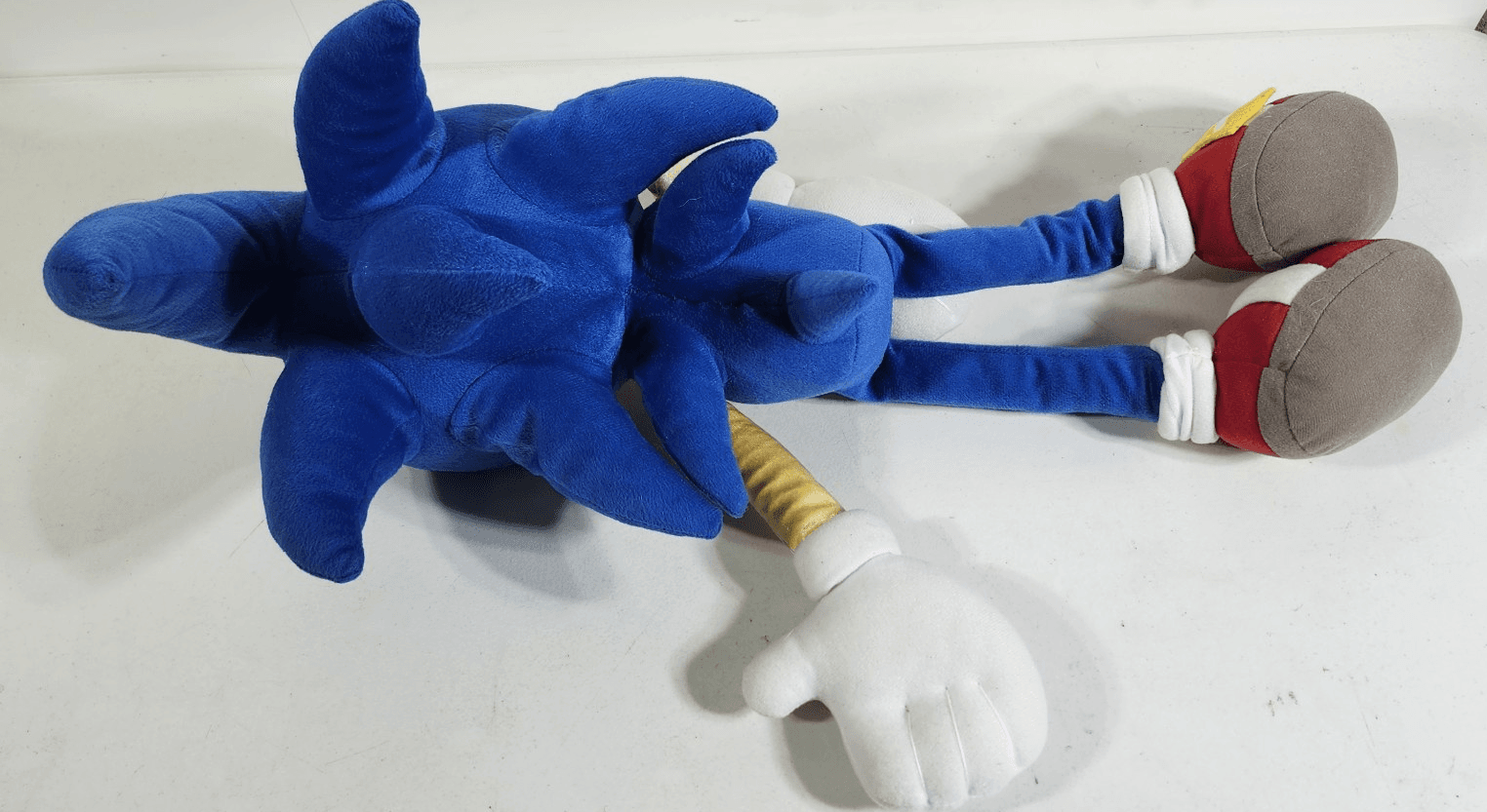 Large 24" GE Sonic the Hedgehog Plush Doll Great Eastern Stuffed Toy - Thumbnail 9
