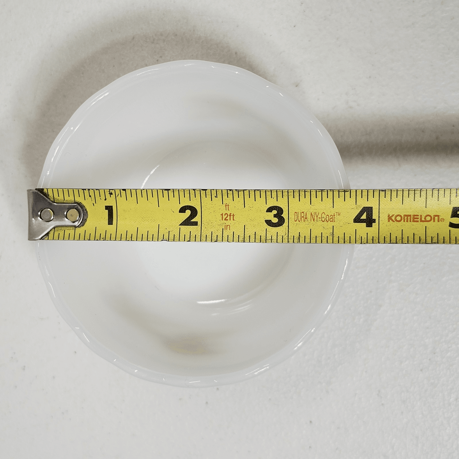 2 Fire King Milk Glass Custard Bowl Ramekin Anchor Hocking Golden Wheat 6oz - Thumbnail 7