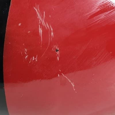 Large Round Geo Vase 12" Hand Painted Home Decor - Thumbnail 11