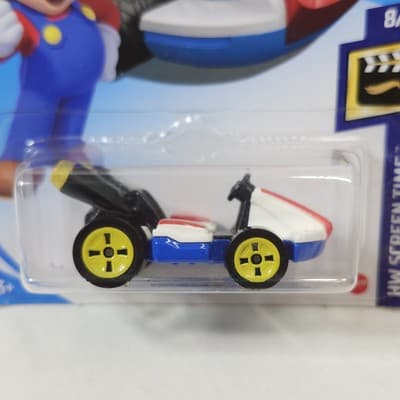 Hot Wheels Mariokart Standard Kart HW Screen Time Car 1/64 Toy Vehicle NEW - Thumbnail 2