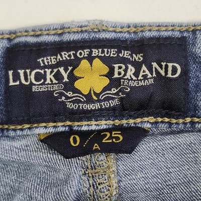 Lucky Brand Jeans Size 0 Hayden Skinny Women’s Blue Denim Pants - Thumbnail 7