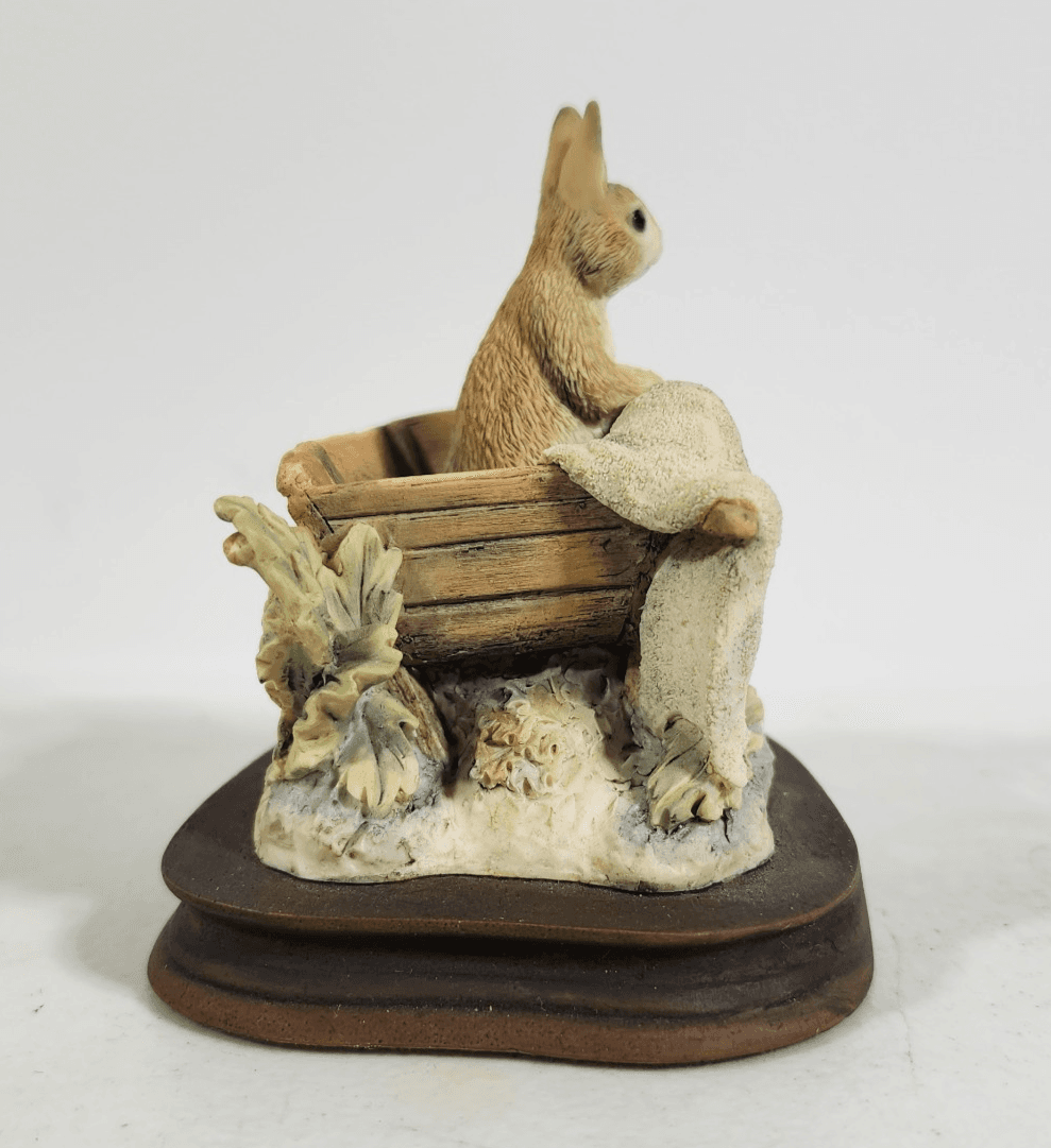 Beatrix Potter Peter Rabbit Border Fine Arts Figurine Statue Home Decor W/Box - Thumbnail 8