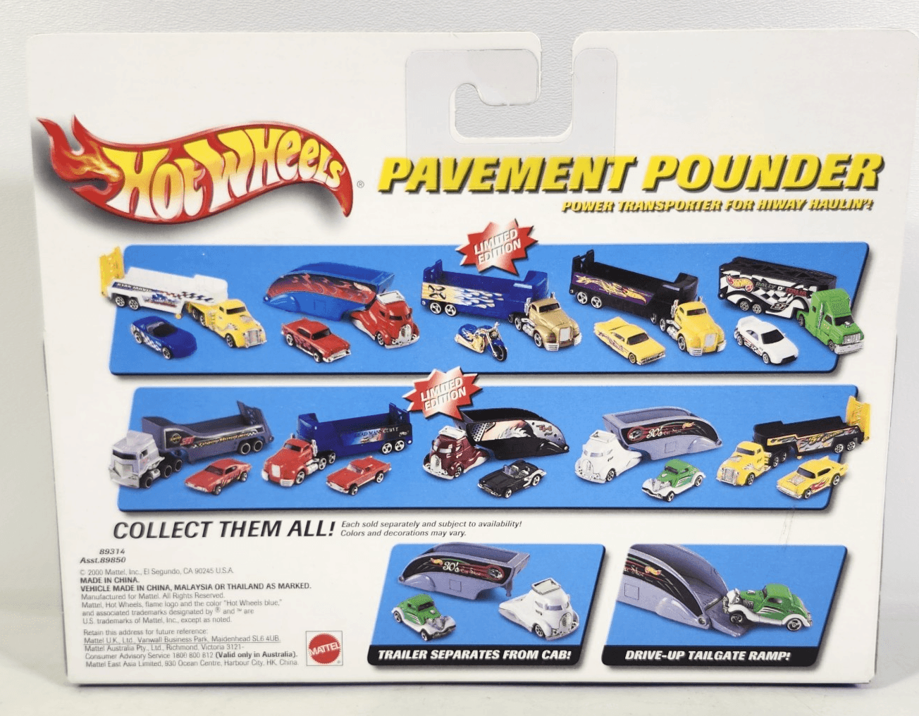 Hot Wheels Pavement Pounders '58 Chevy Corvette Treasure Hunt Car 1/64 Toy NEW - Thumbnail 7