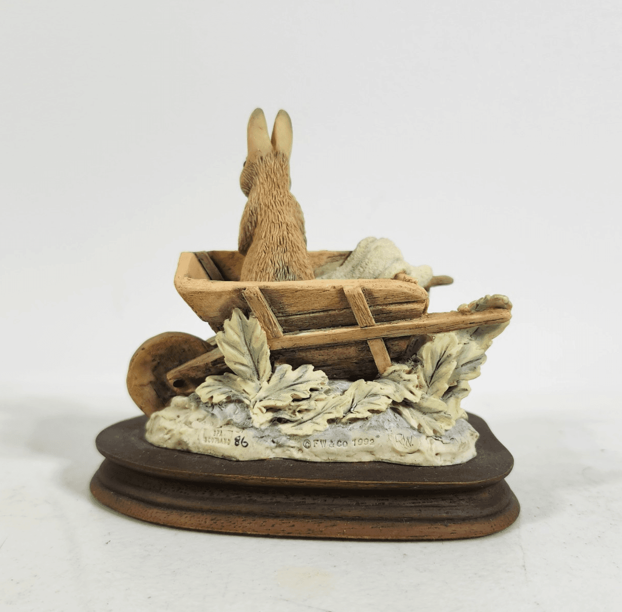 Beatrix Potter Peter Rabbit Border Fine Arts Figurine Statue Home Decor W/Box - Thumbnail 6