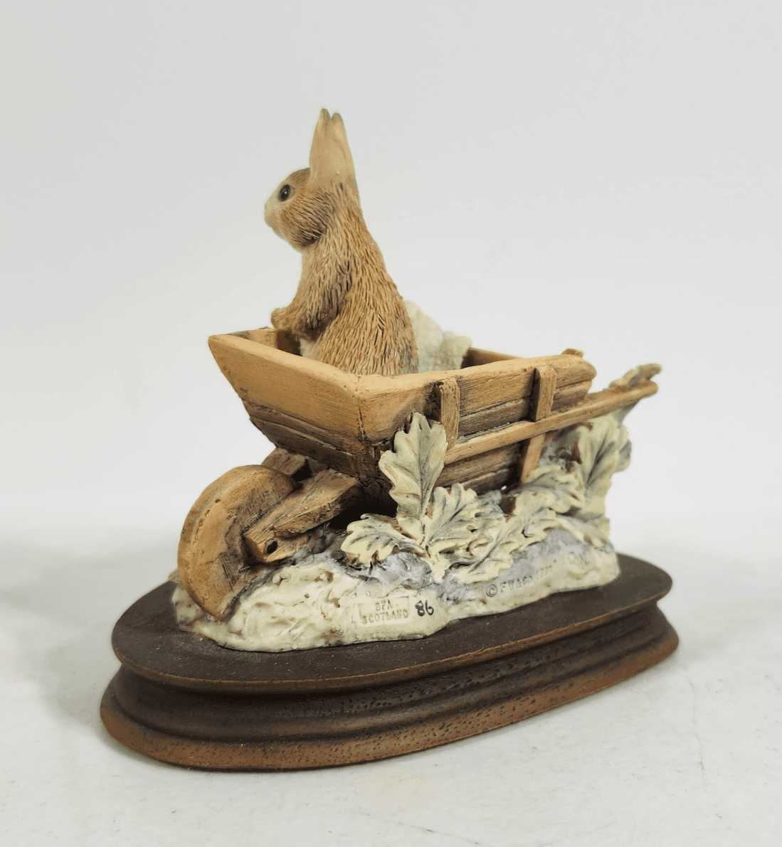 Beatrix Potter Peter Rabbit Border Fine Arts Figurine Statue Home Decor W/Box - Thumbnail 5