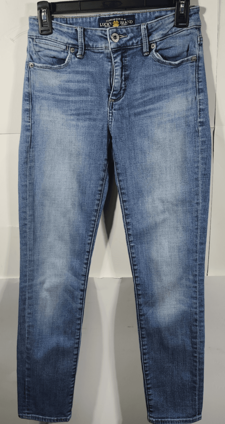 Lucky Brand Jeans Size 0 Hayden Skinny Women’s Blue Denim Pants - Thumbnail 5