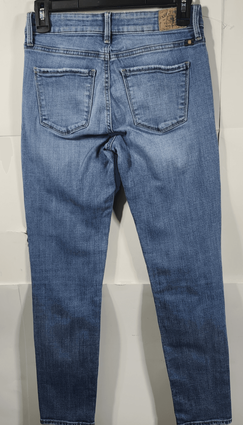 Lucky Brand Jeans Size 0 Hayden Skinny Women’s Blue Denim Pants - Thumbnail 4