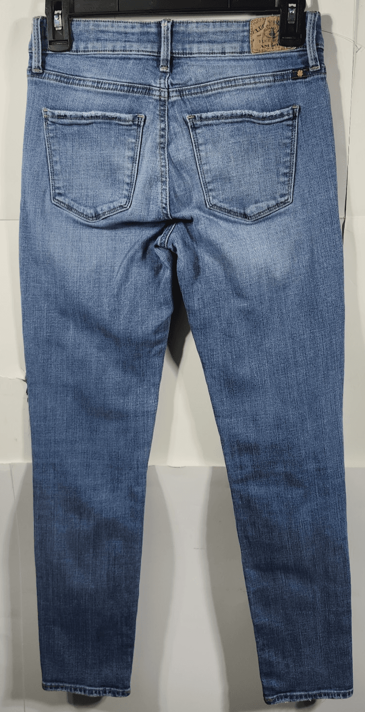 Lucky Brand Jeans Size 0 Hayden Skinny Women’s Blue Denim Pants - Thumbnail 6