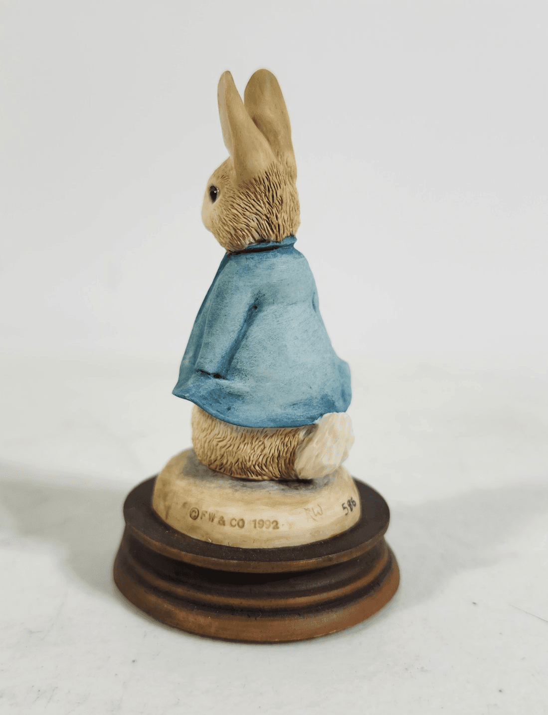 Beatrix Potter Peter Rabbit Border Fine Arts Figurine Statue Home Decor W/Box - Thumbnail 5