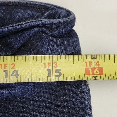 Vtg Y2K Rocawear Jeans Tapered Leg Size 30 X 30 Embroidered Pockets Blue Denim - Thumbnail 2