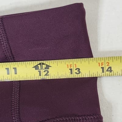 Avia Capri Leggings Womens Size Small Purple Elastic Waist Pull On Pockets NEW - Thumbnail 2