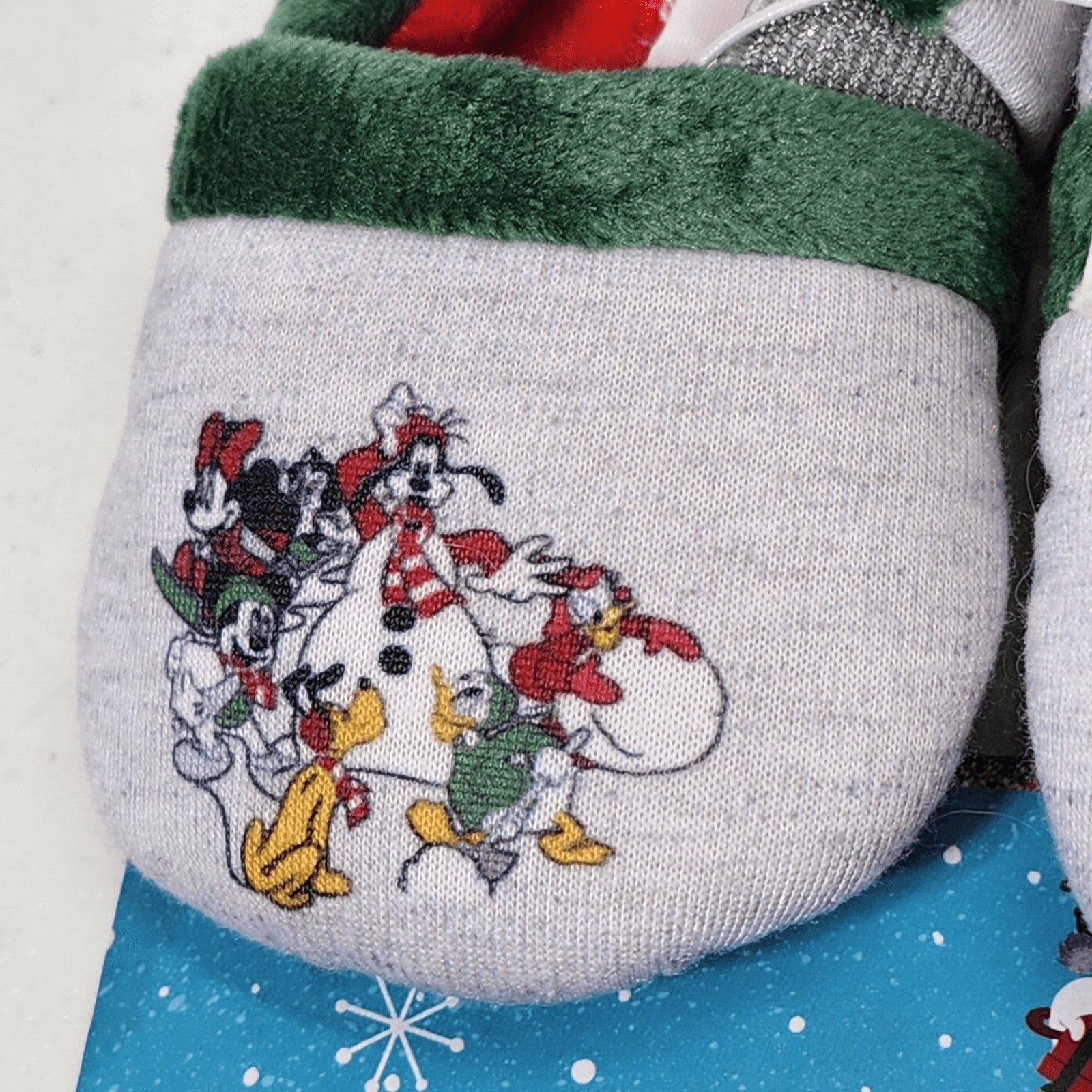 Disney Mickey Mouse Cartoon Baby Slippers Size 6-9 Months Colorful NEW - Thumbnail 6