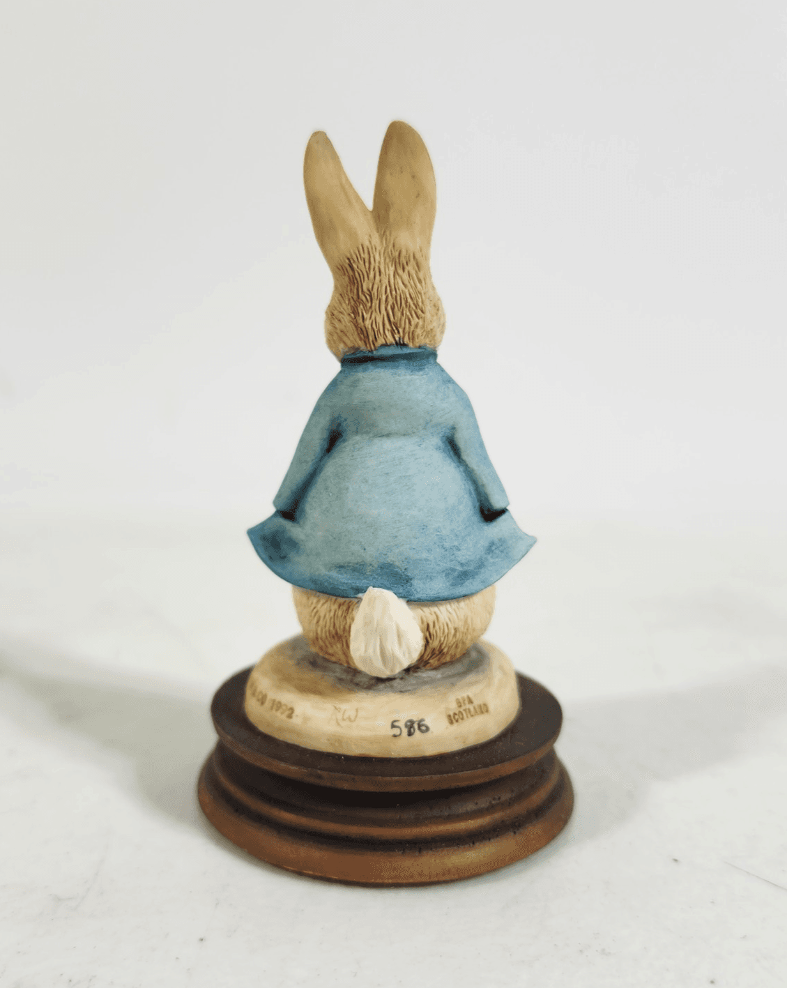 Beatrix Potter Peter Rabbit Border Fine Arts Figurine Statue Home Decor W/Box - Thumbnail 6