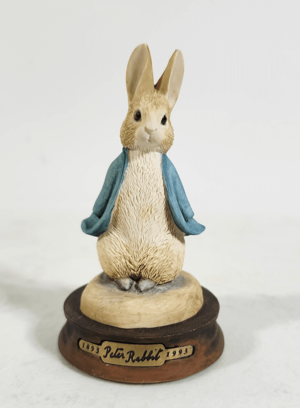 Beatrix Potter Peter Rabbit Border Fine Arts Figurine Statue Home Decor W/Box - Thumbnail 2