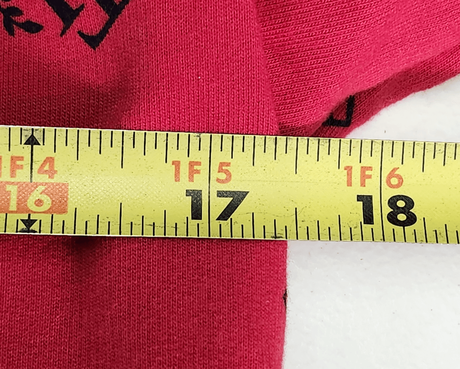 Tommy Hilfiger Mens Red Long Sleeve Crew Neck Pullover Sweatshirt Size Small - Thumbnail 2