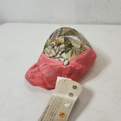 Ford Womens Trucker Hat Cap Pink Camouflage Glitter Mesh Back One Size - Thumbnail 5