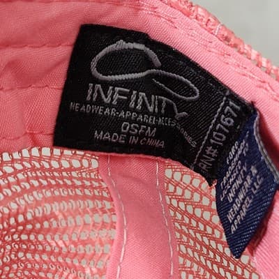 Ford Womens Trucker Hat Cap Pink Camouflage Glitter Mesh Back One Size - Thumbnail 8