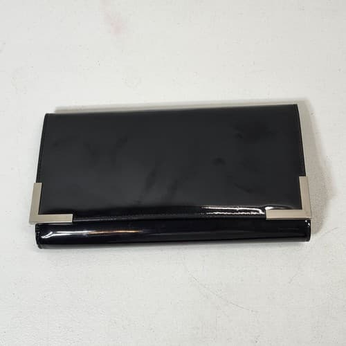 Miss Gustto Women's Black Clutch Purse Evening Handbag - Thumbnail 2
