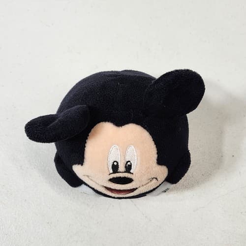 Disney Ty Beanie Ballz Mickey Mouse Round Plush Stuffed Animal Kids Toy 10" - Thumbnail 6