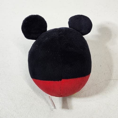Disney Ty Beanie Ballz Mickey Mouse Round Plush Stuffed Animal Kids Toy 10" - Thumbnail 4