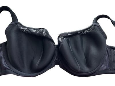 40DDD Cacique Bra Lingerie Purple & Black Volup Pinup - Thumbnail 7