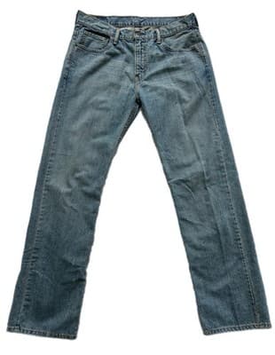 Men’s 32x34 Levi’s Blue Jeans Pants Slacks Spring Summer Washed - Thumbnail 2