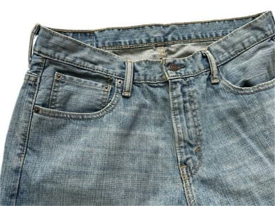 Men’s 32x34 Levi’s Blue Jeans Pants Slacks Spring Summer Washed - Thumbnail 3