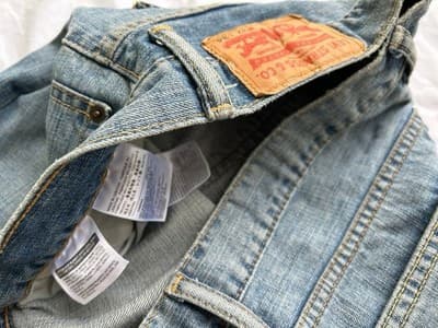 Men’s 32x34 Levi’s Blue Jeans Pants Slacks Spring Summer Washed - Thumbnail 8