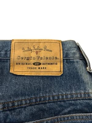 Vtg 1980’s 1990’s Streetwear Sergio Valente Blue Jeans Denim 30/30 Baggy Grunge - Thumbnail 12