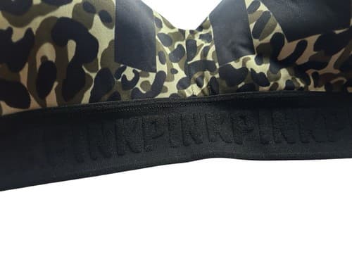 Victorias Secret Bra 34DD Wear Everywhere Lightly Lined Soft Bralette Camouflage - Thumbnail 4