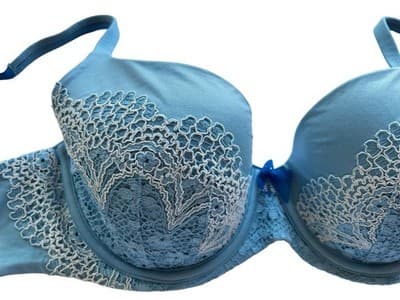 32DDD Victorias Secret Bra Lingerie Body By Victoria Lined Demi Free Shipping - Thumbnail 2