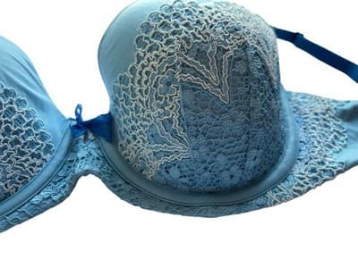 32DDD Victorias Secret Bra Lingerie Body By Victoria Lined Demi Free Shipping - Thumbnail 3