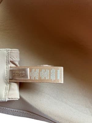 38DDDD SKIMS No Wire Nude Beige Bra Soft Comfort Wireless Lingerie - Thumbnail 3