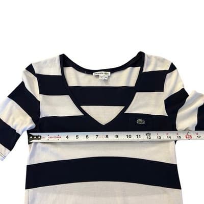 Vintage Lacoste Long Skinny Fit Shirt - Thumbnail 4