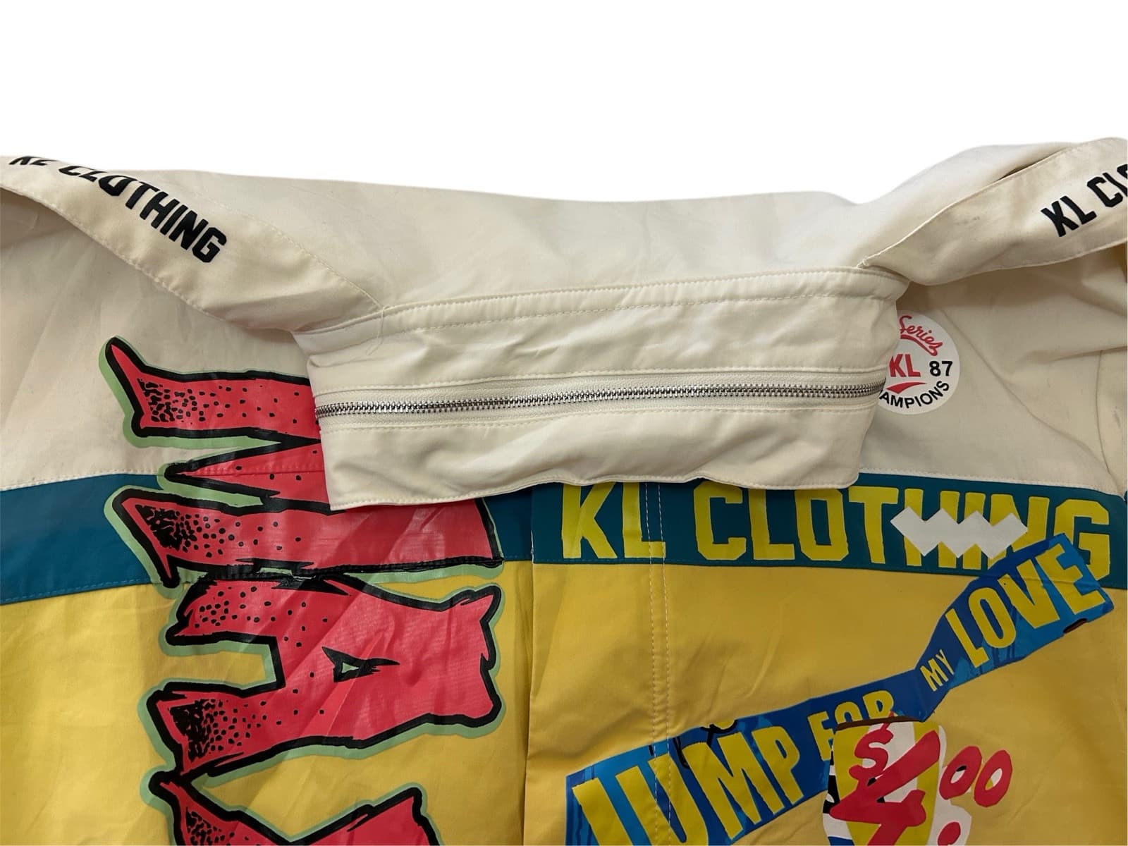 Joey Logano Nascar Jacket By Klanlife Clothing Designer Windbreaker Racer Coat - Thumbnail 5