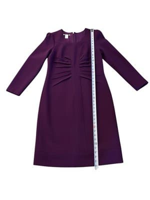 Oscar De La Renta Italian Couture Designer Dress Elegant Holiday Old Money 12 - Thumbnail 8